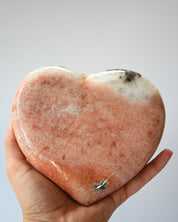 Pink Amethyst Heart