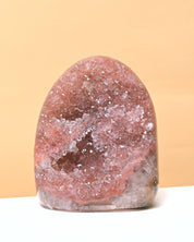 Pink Amethyst Druzy Freeform  5in