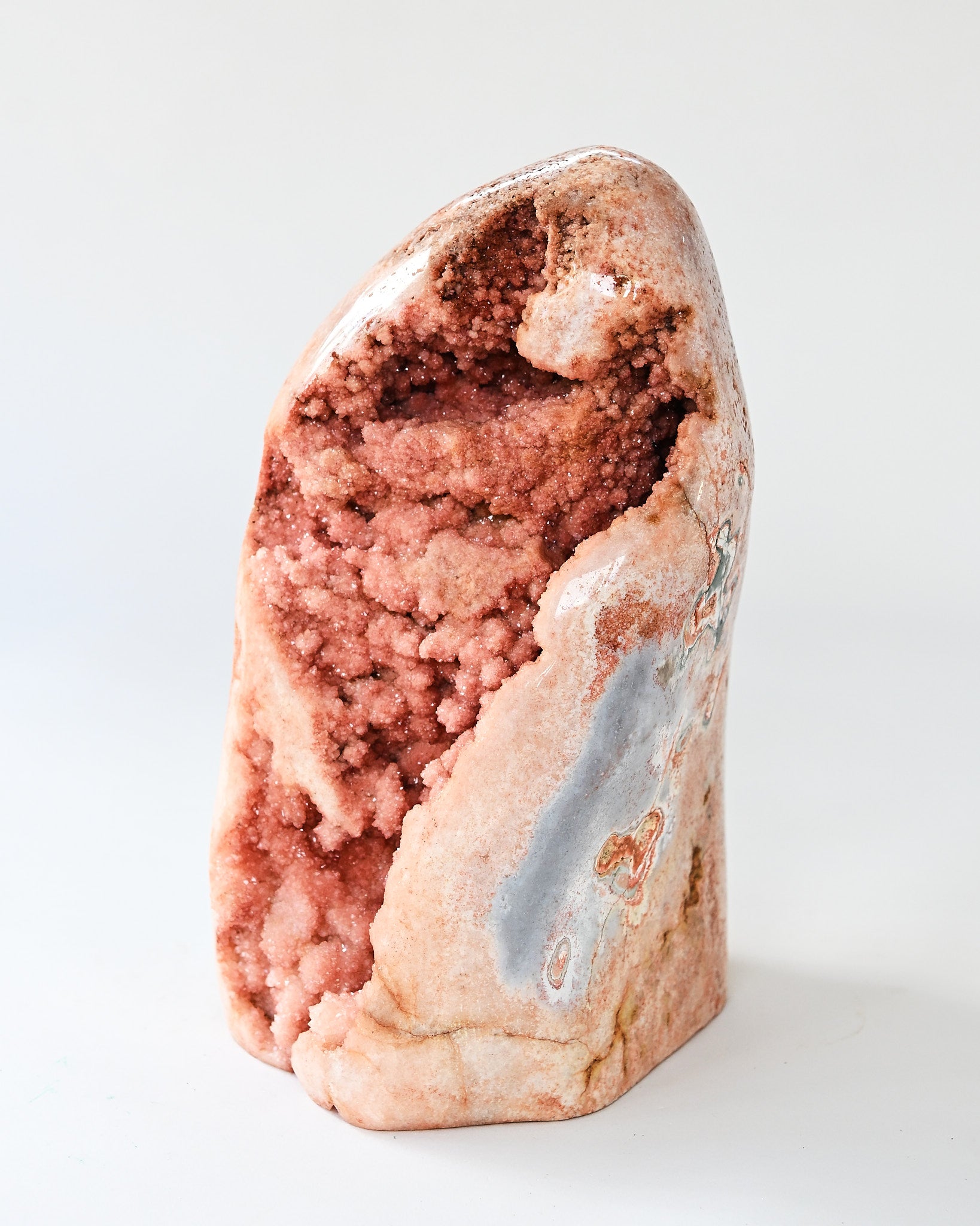 Rare Massive Pink Amethyst Geode Statement 35lbs