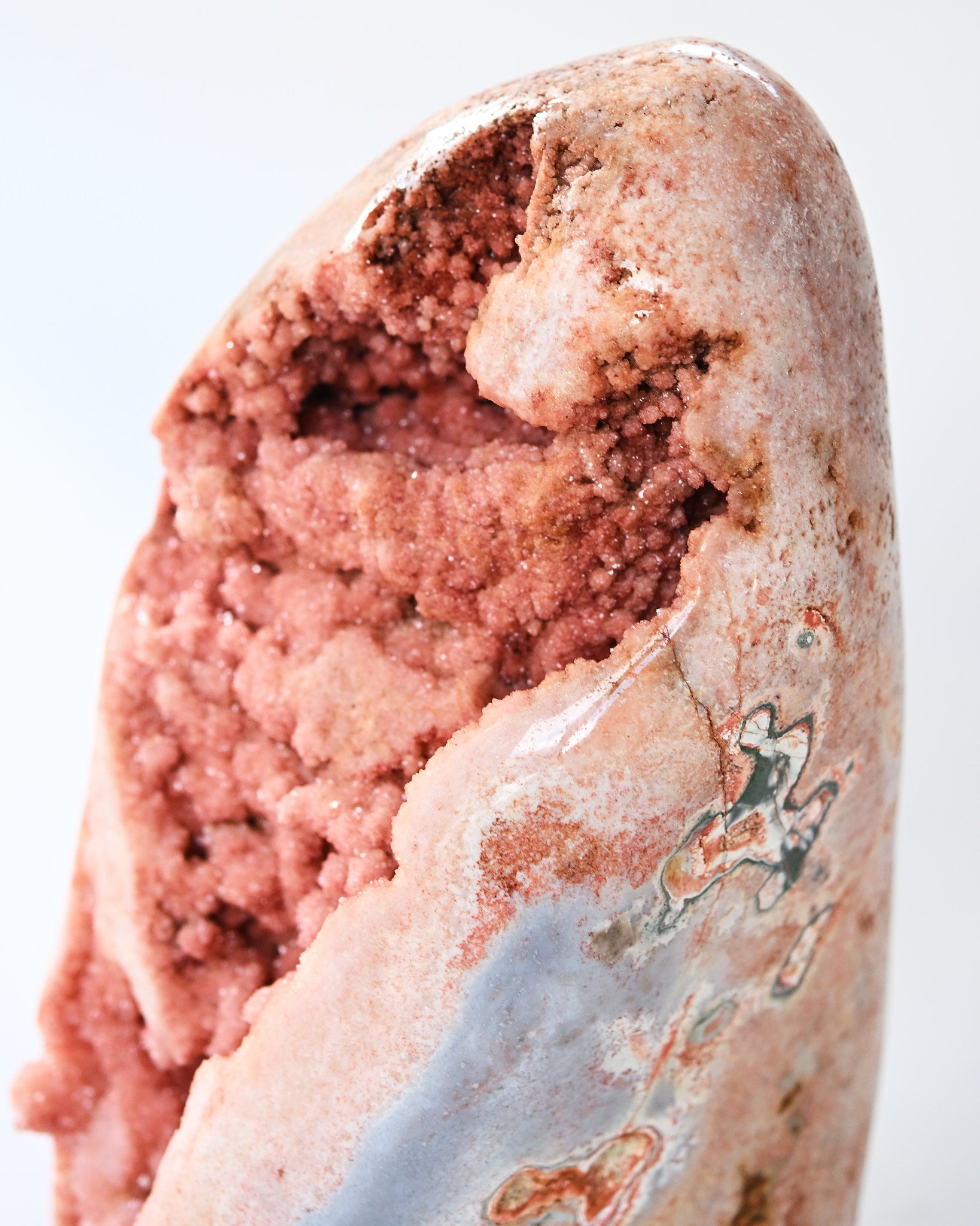 Rare Massive Pink Amethyst Geode Statement 35lbs