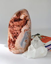 Rare Massive Pink Amethyst Geode Statement 35lbs