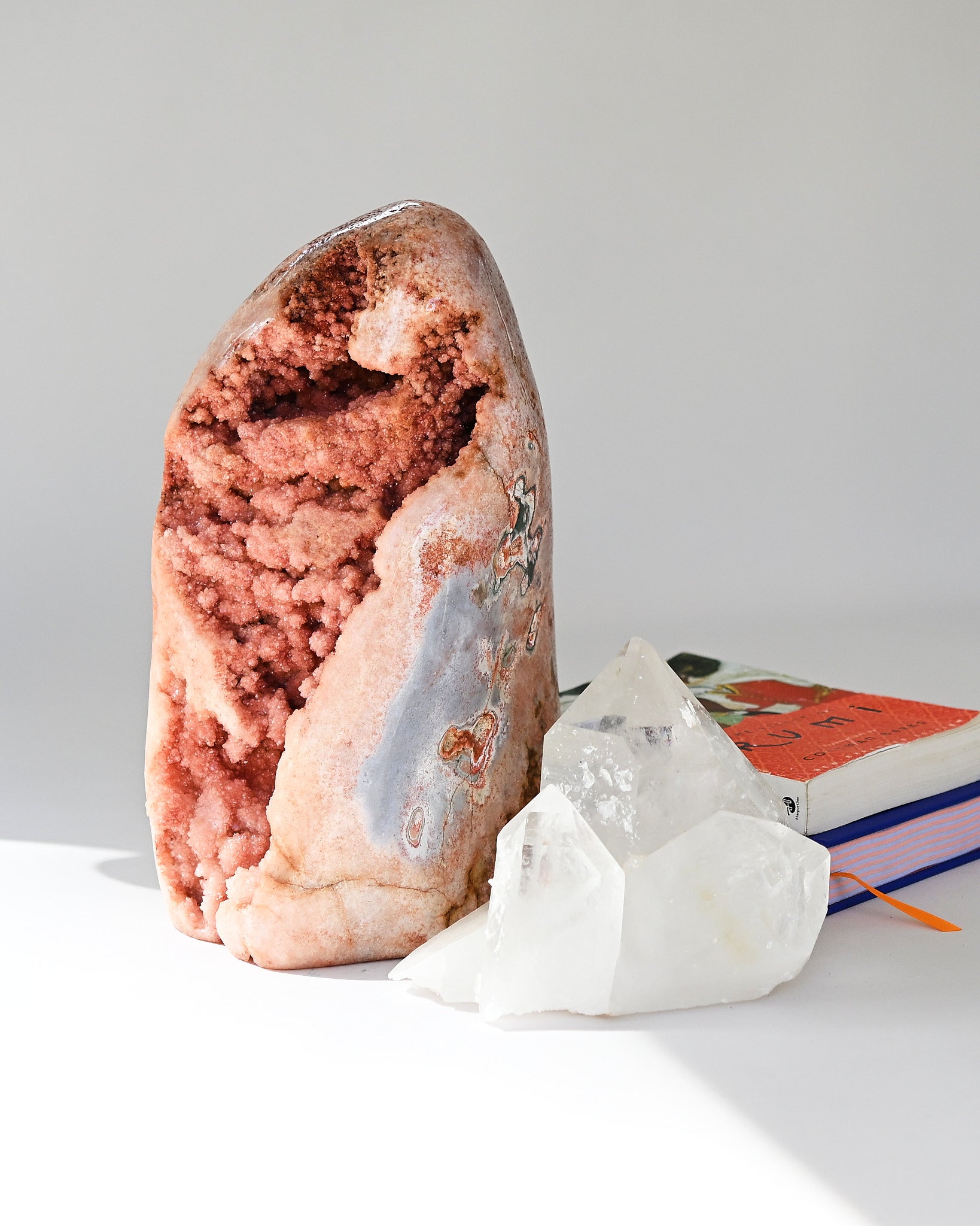 Rare Massive Pink Amethyst Geode Statement 35lbs