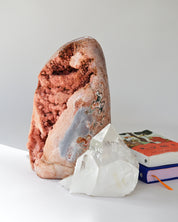 Rare Massive Pink Amethyst Geode Statement 35lbs