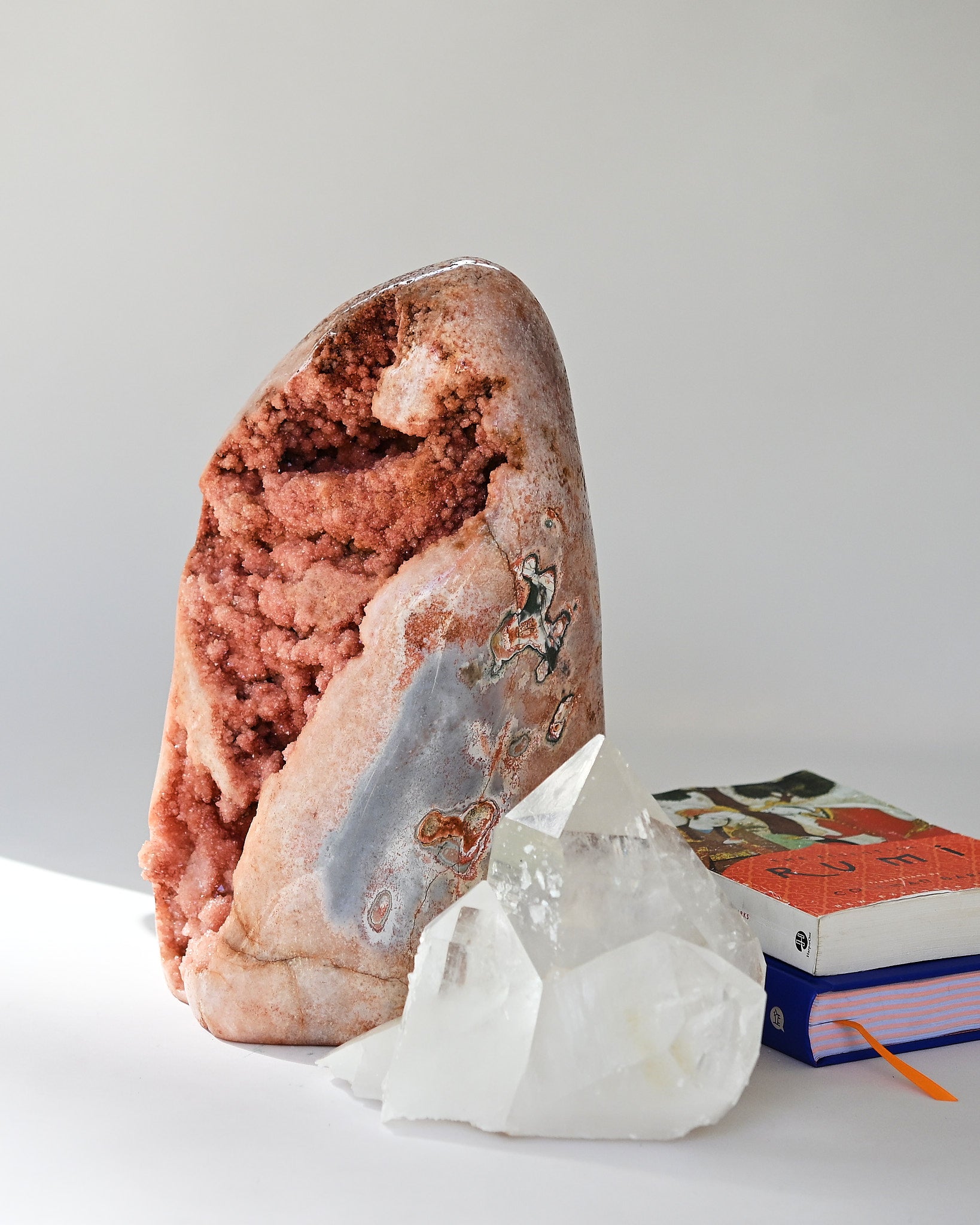 Rare Massive Pink Amethyst Geode Statement 35lbs