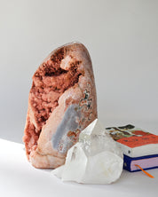 Rare Massive Pink Amethyst Geode Statement 35lbs