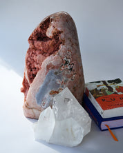 Rare Massive Pink Amethyst Geode Statement 35lbs