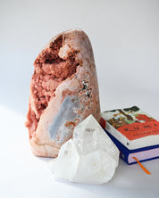 Rare Massive Pink Amethyst Geode Statement 35lbs