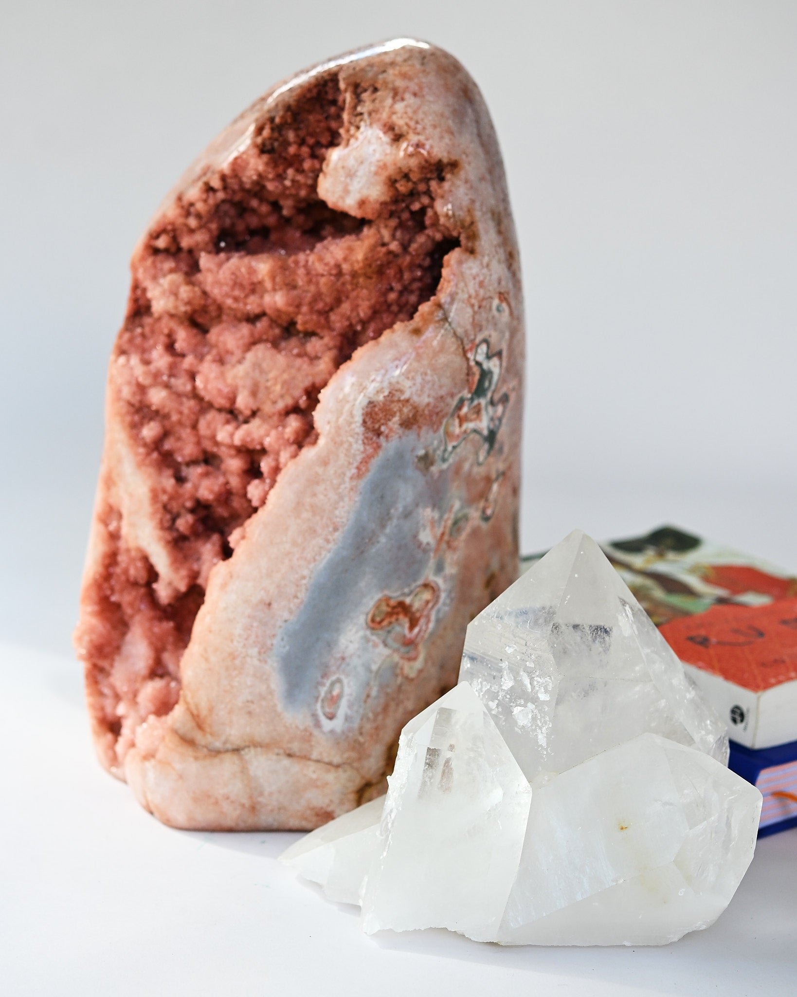 Rare Massive Pink Amethyst Geode Statement 35lbs