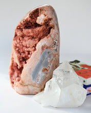 Rare Massive Pink Amethyst Geode Statement 35lbs