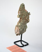 Pink Amethyst Slab on Stand 1.7lb
