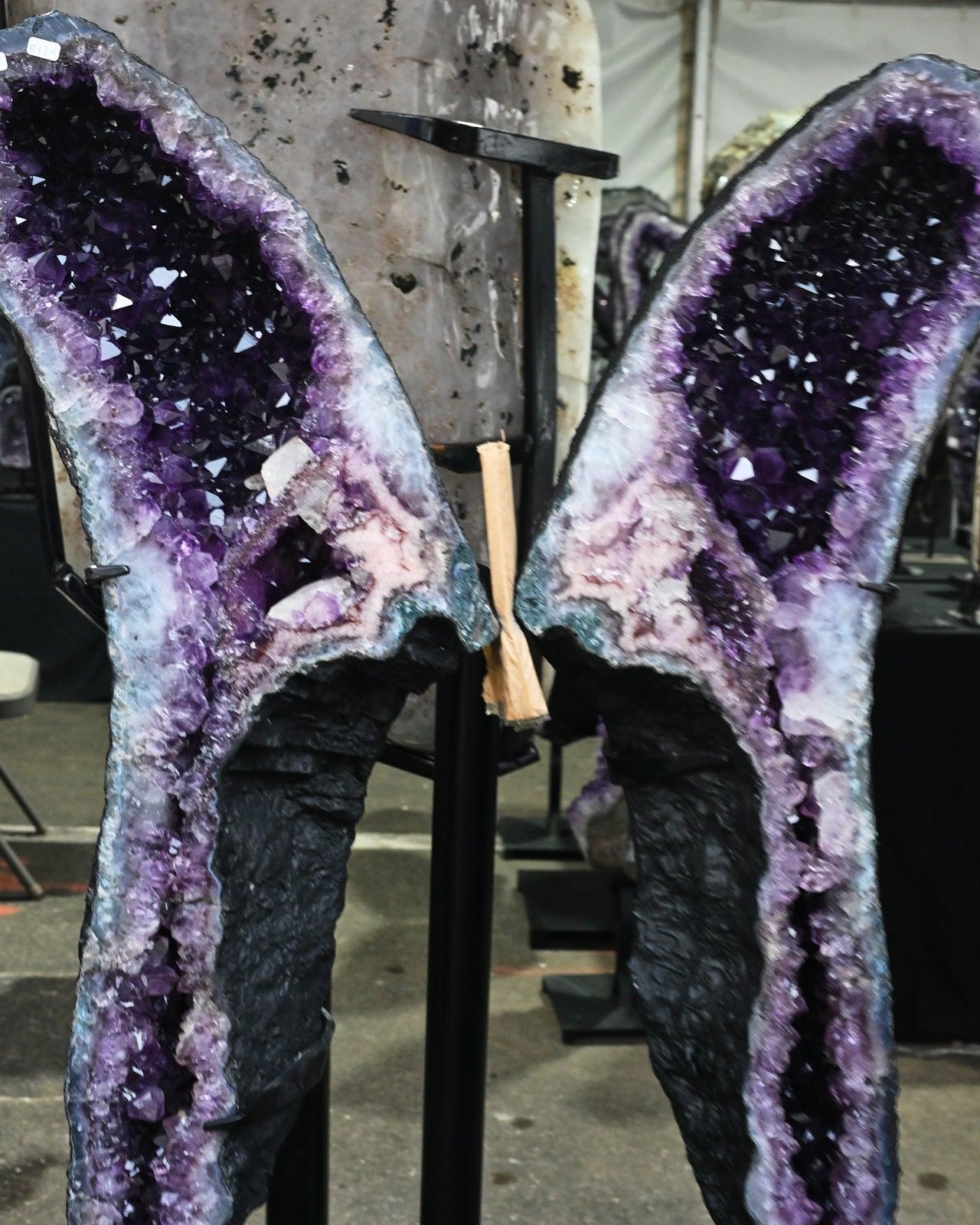 Pink Amethyst Geode Wings – 122.4 lb (One of One)
