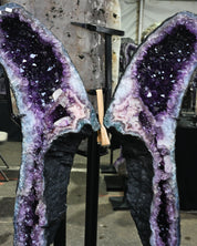 Pink Amethyst Geode Wings – 122.4 lb (One of One)