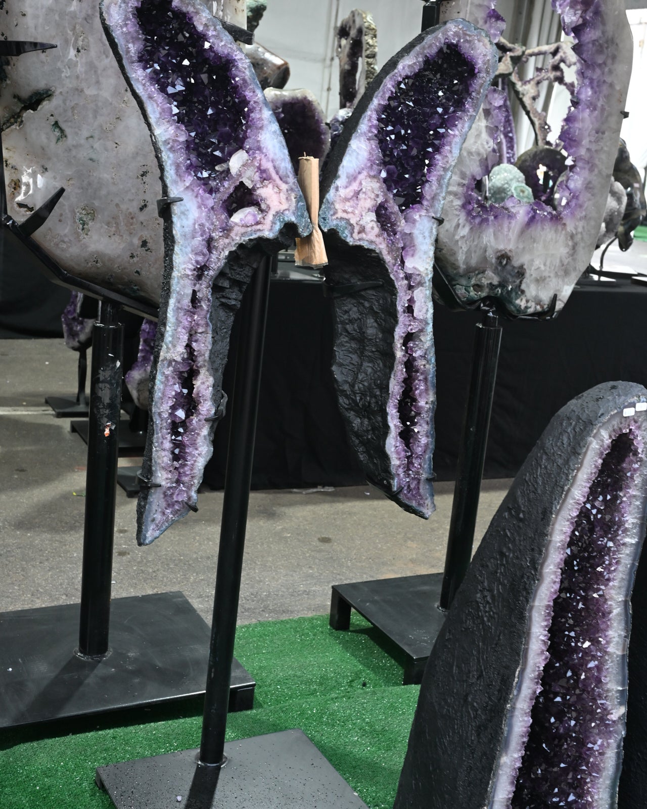 Pink Amethyst Geode Wings – 122.4 lb (One of One)