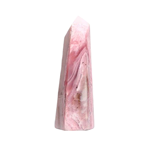 Pink Opal crystal — Pink, blush, rose specimen, Amorphous crystal system