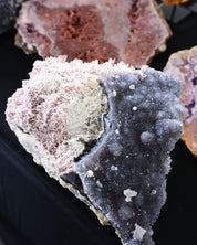 Rare Stibnite & Heulandite on Chalcedony – Brazil (22 lb)