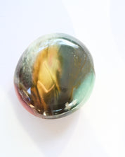 Polychrome Jasper palm stone
