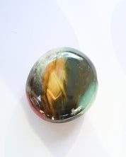 Polychrome Jasper palm stone
