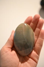 Polychrome Jasper palm stone