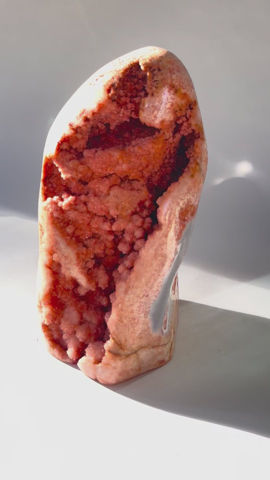 Rare Massive Pink Amethyst Geode Statement 35lbs