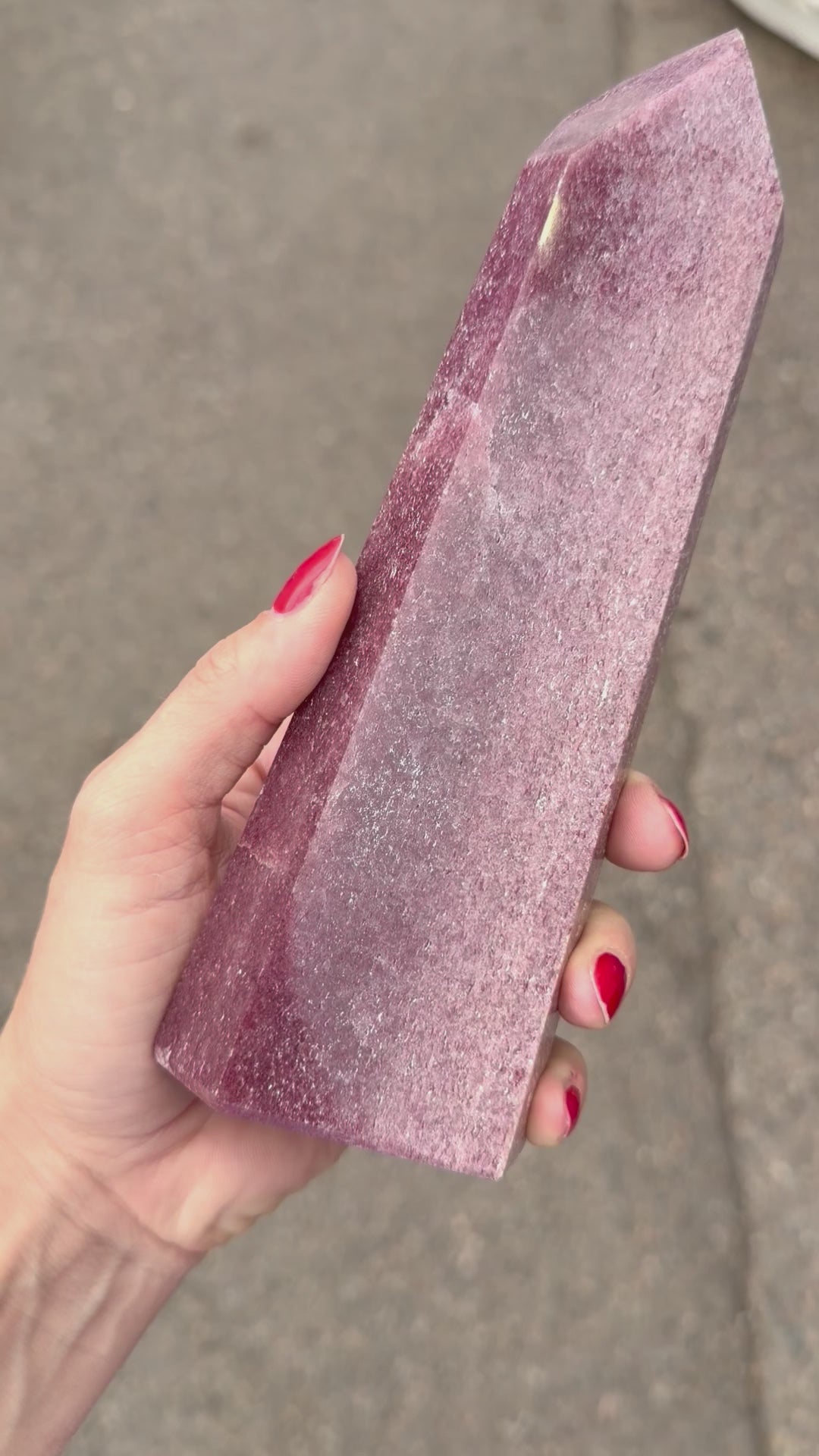 Strawberry Quartz tower