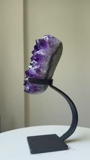 Amethyst Crystal Geode on Stand 4.7lbs