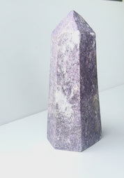 Statement Lepidolite Tower 9.5lbs