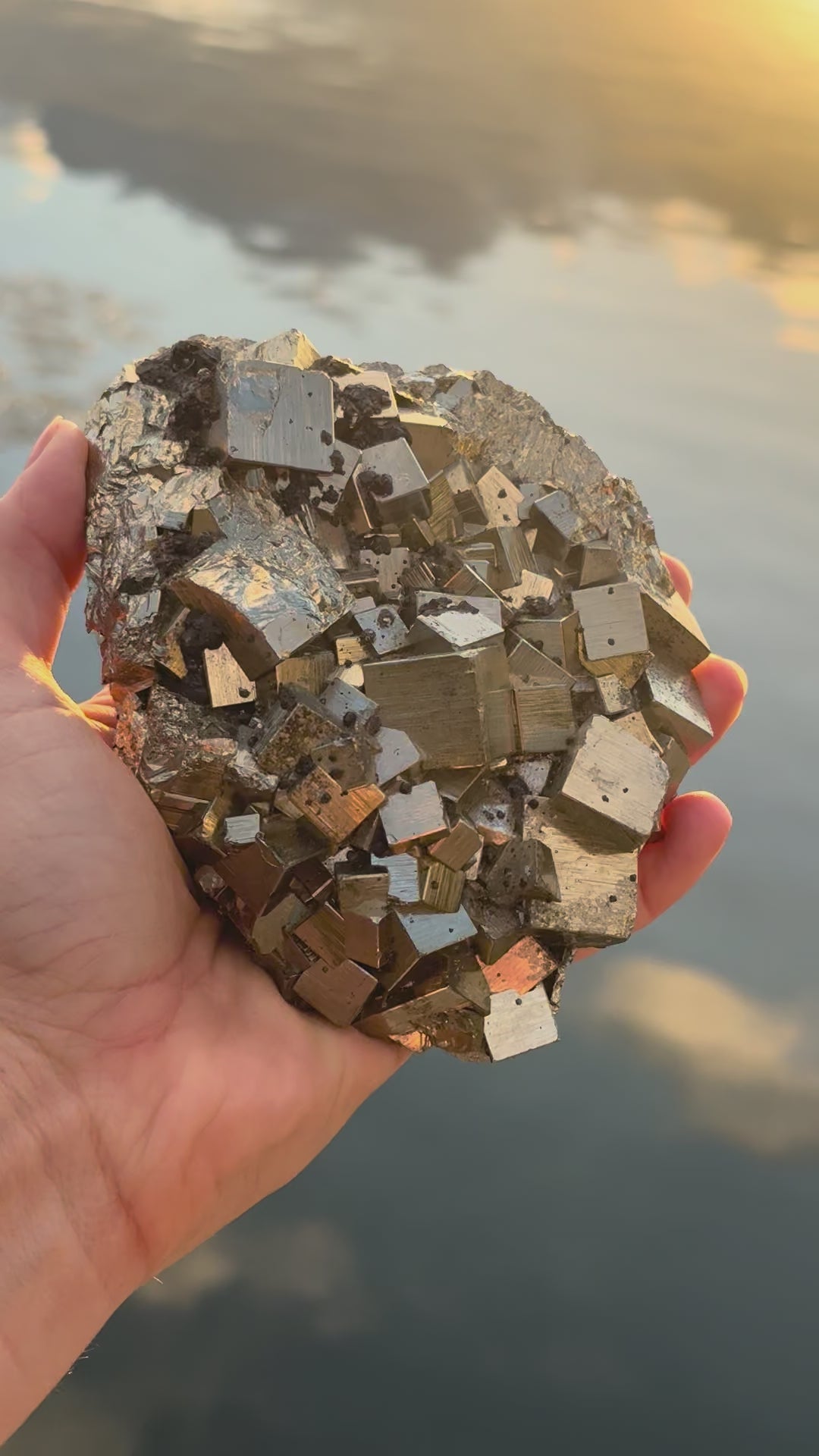 Cubic Pyrite Cluster 2.8lbs