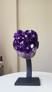 Amethyst Crystal Geode on Stand 4.4lbs