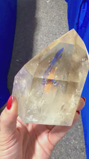Phantom Citrine tower all natural Brazil