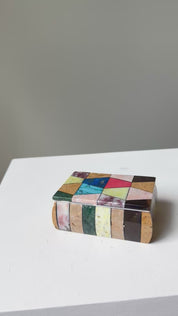 Multi-Crystal Handcrafted Box