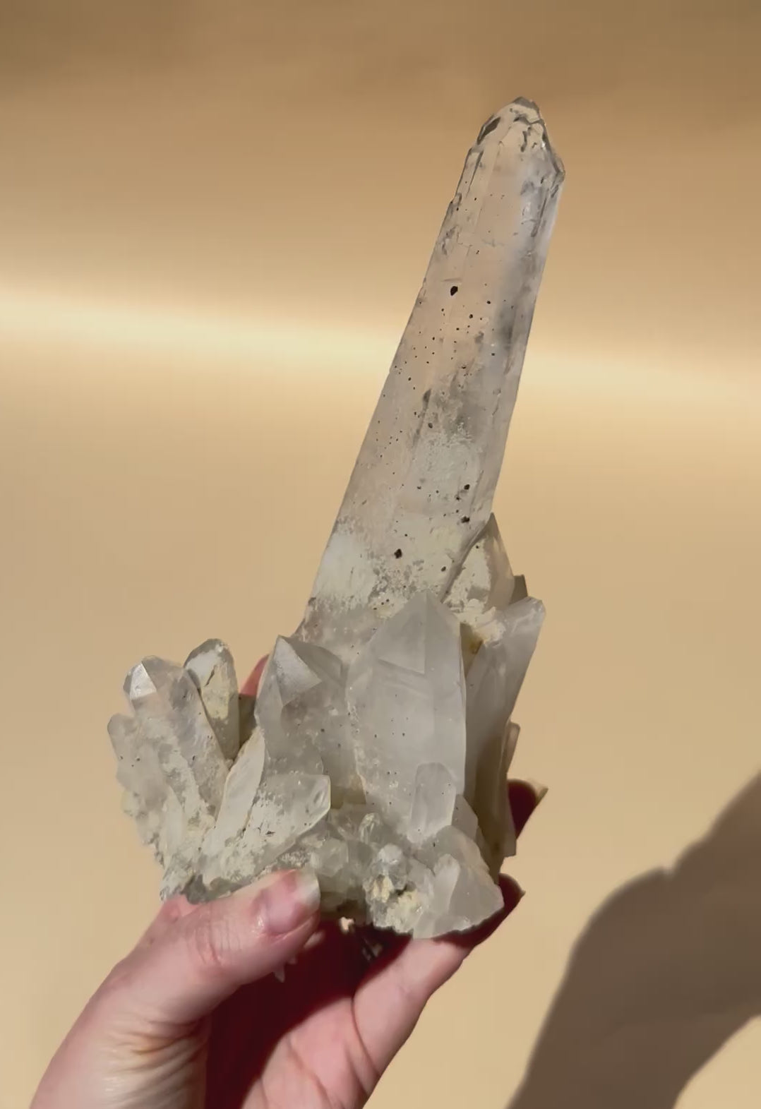 Lemurian Quartz Cathedral Cluster