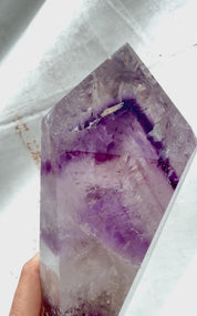 Amethyst Phantom tower on stand Brazil