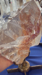Super quality golden healer Quartz abstract form Brazil