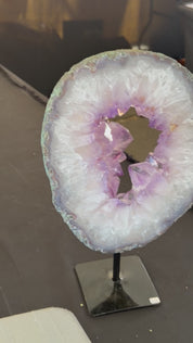 Amethyst Slab on Stand, 7.1 lb, Brazil