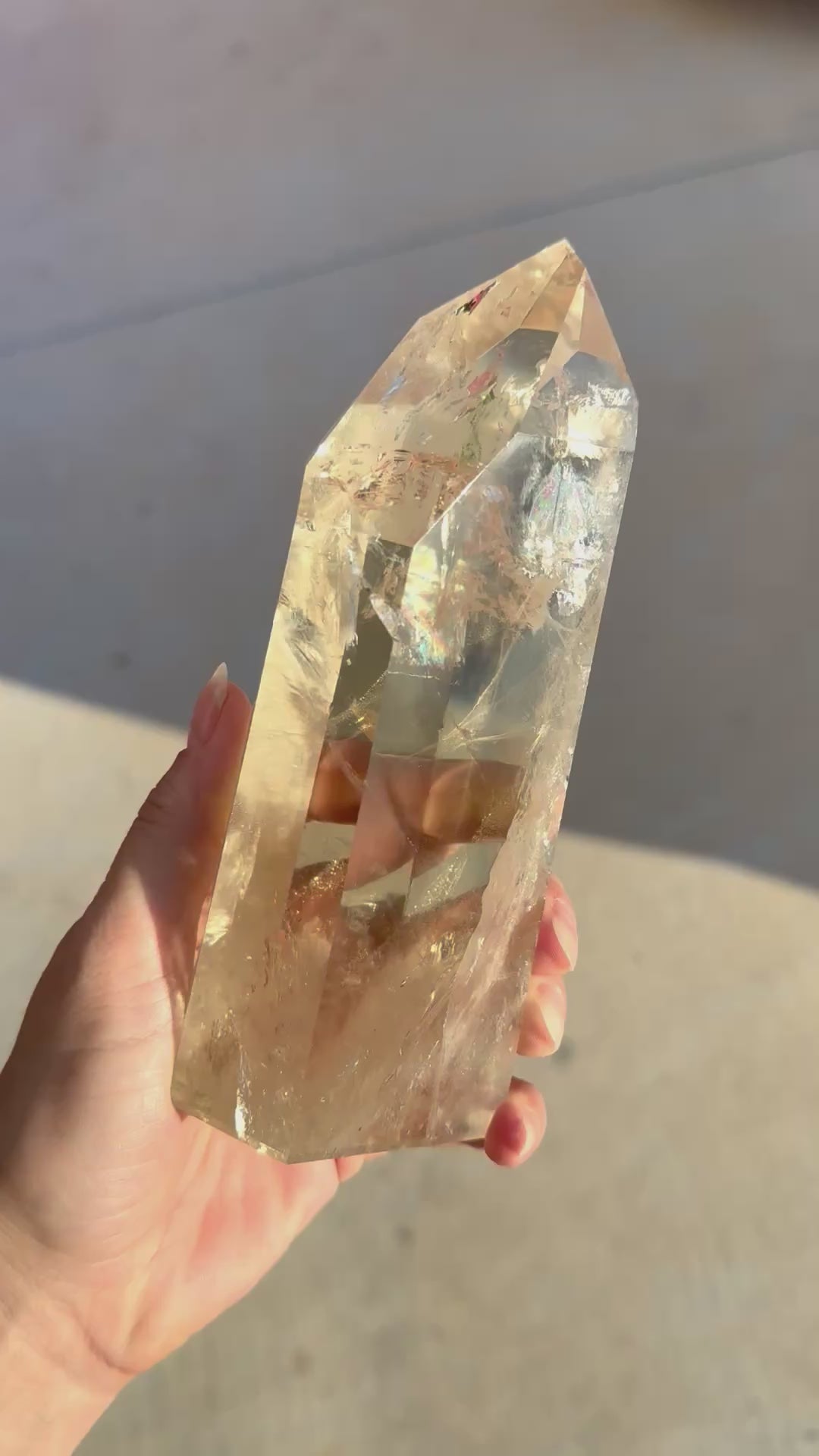 Natural Citrine Statement Tower 1.8lbs