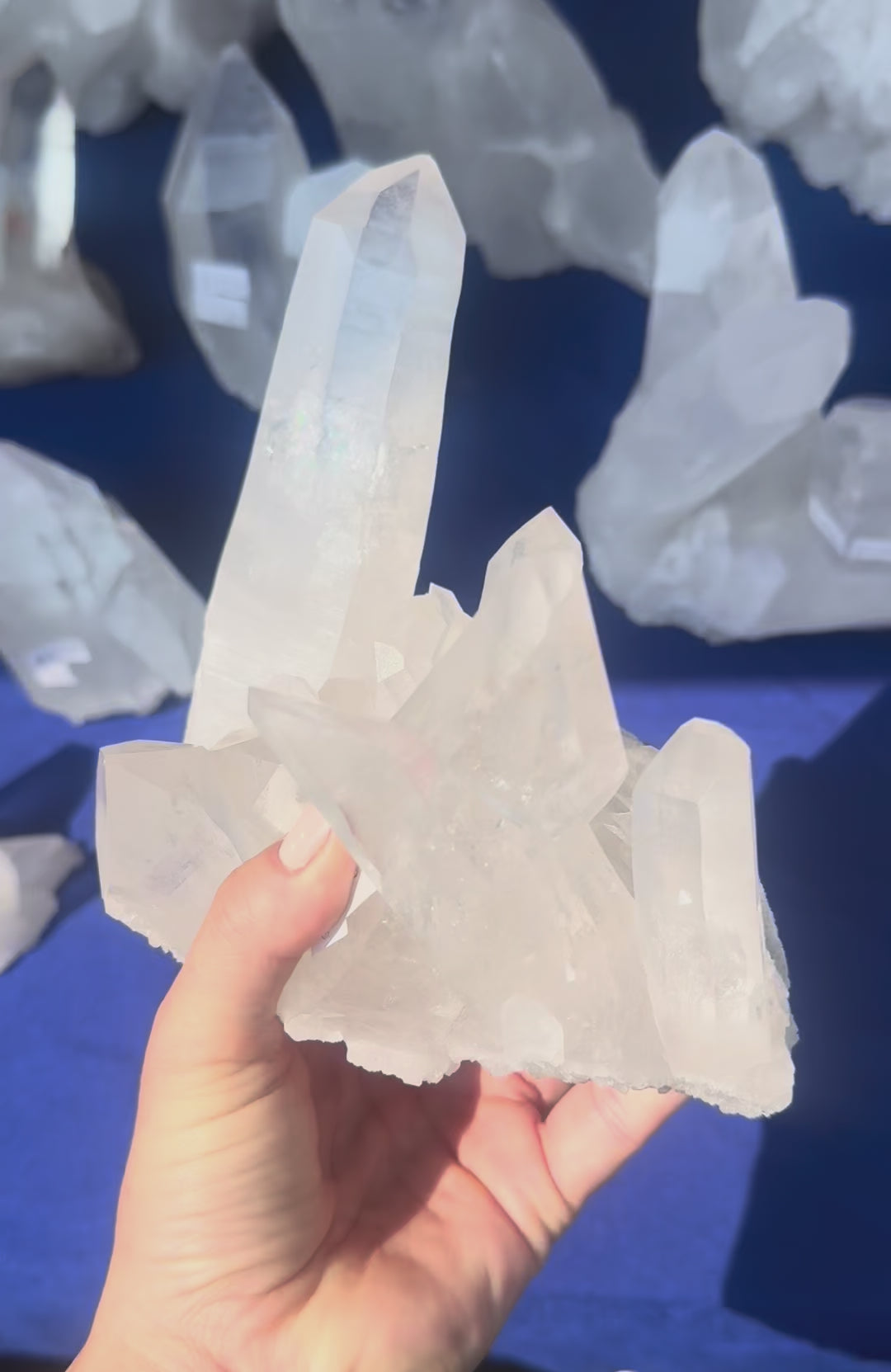 Clear Quartz Cluster 3.5lbs
