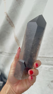All natural Smoky Quartz Point from Brazil