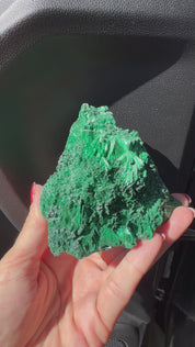 Fibrous Velvet Malachite
