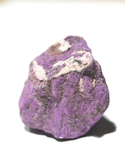 Purpurite specimen showing deep purple saturation