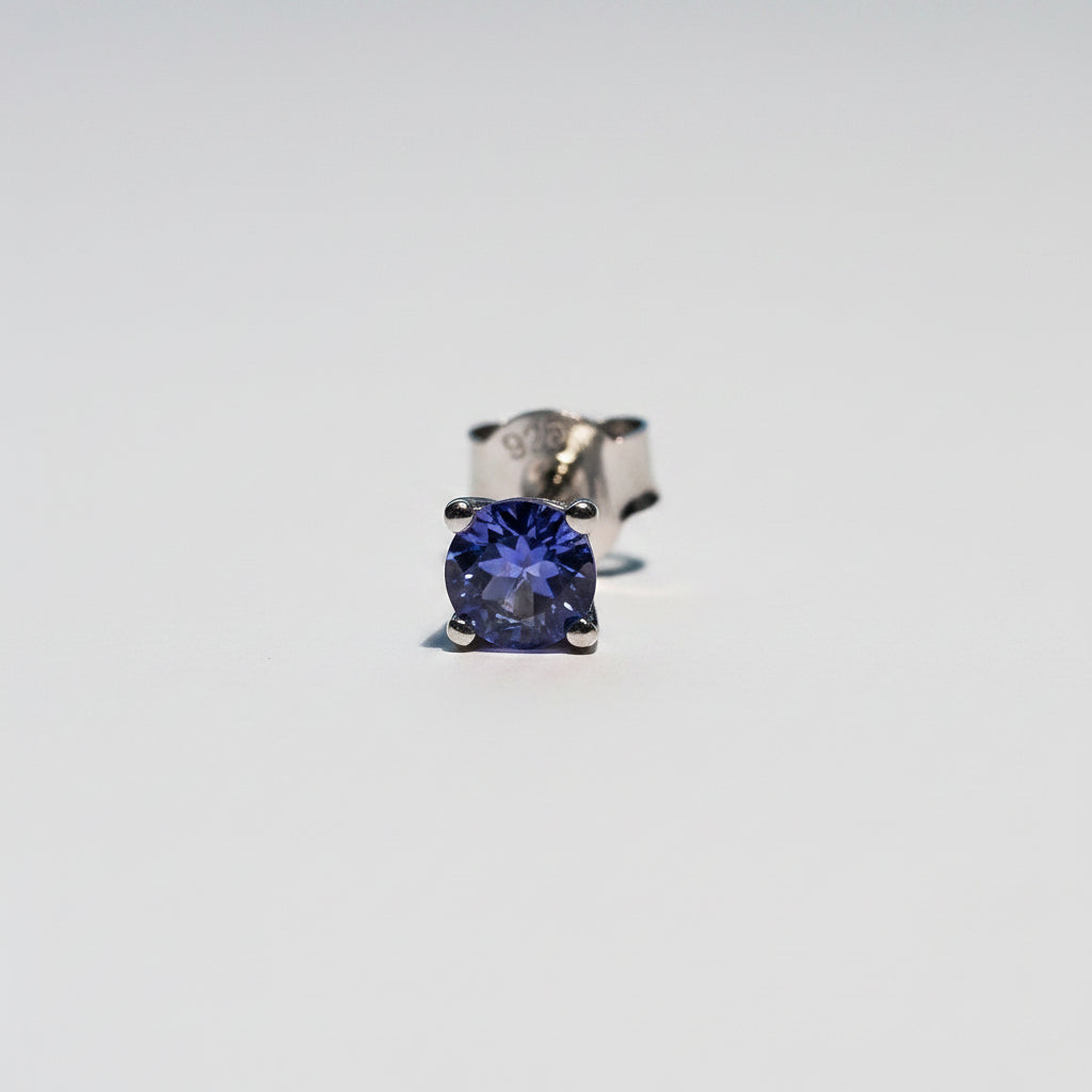 December birthstone tanzanite earrings