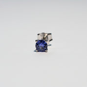 December birthstone tanzanite earrings