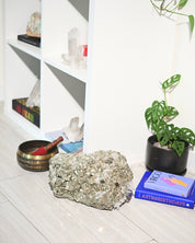 Quartz & Pyrite Statement Duo — The Alchemy Pair