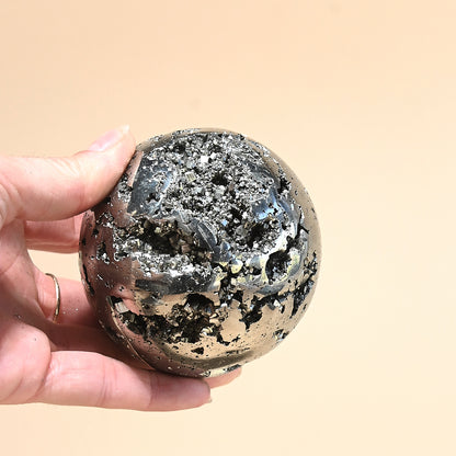 Pyrite Sphere XL 1.7lbs
