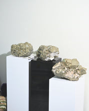 92lb Massive Pyrite Statement Cluster