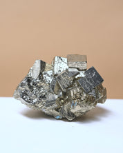 Pyrite Cubic Cluster 4in