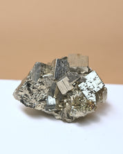Pyrite Cubic Cluster 4in