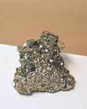 Pyrite Trangle Cluster 3in