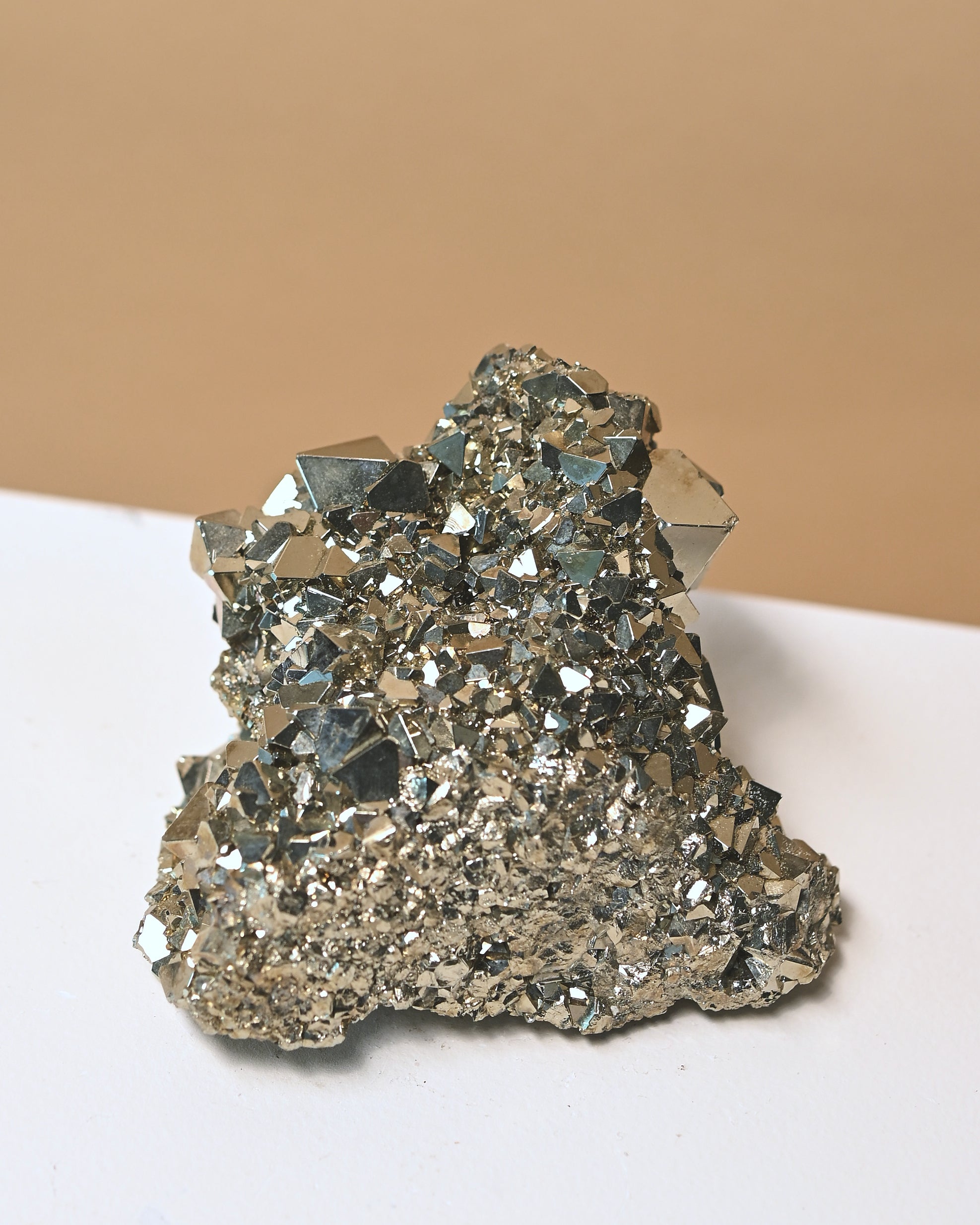 Pyrite Trangle Cluster 3in