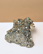 Pyrite Trangle Cluster 3in
