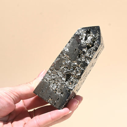 Pyrite Tower  4 inch